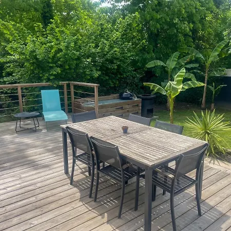 Charmante Maison Jardin&jacuzzi Hébergement de vacances Martillac